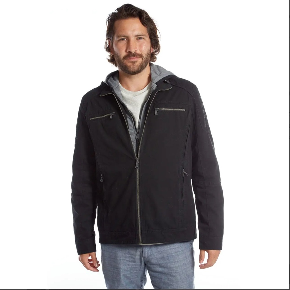 Kendrick Cotton Jacket - Black